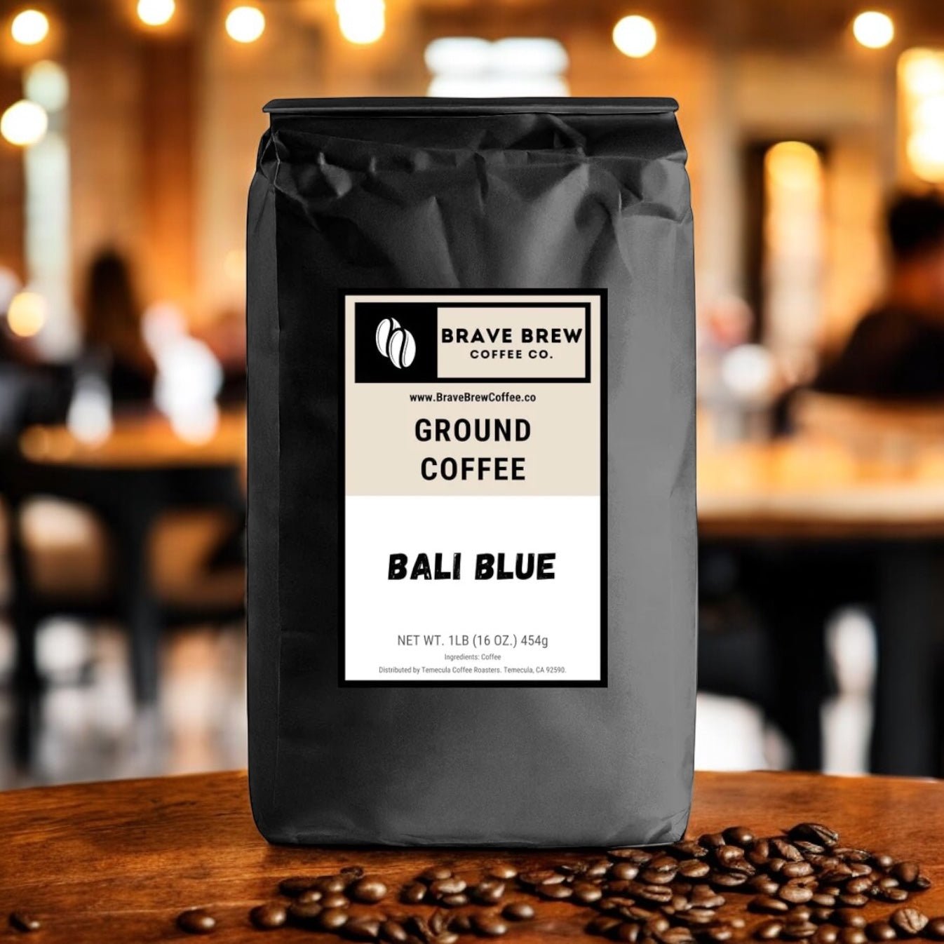 Bali Blue Medium - Dark Roast - BraveBrew Coffee Co.