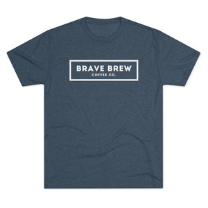 Brave Brew Unisex Tri - Blend Crew Tee - BraveBrew Coffee Co.