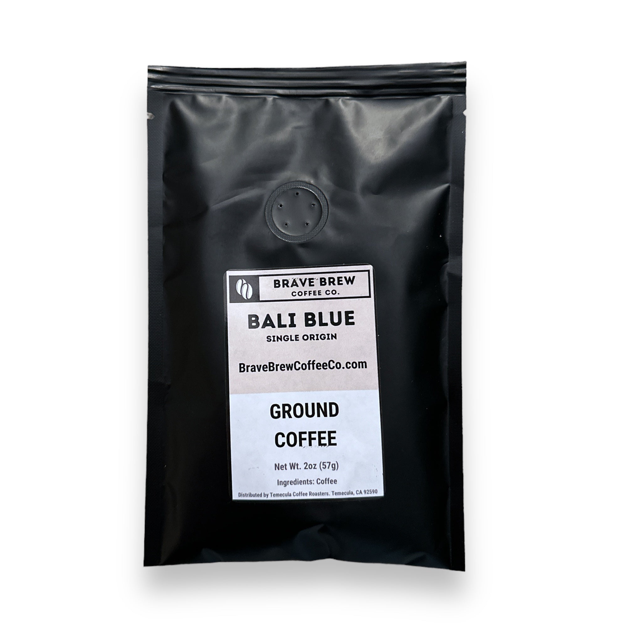 Bali Blue Free Sample Bag (2oz) - BraveBrew Coffee Co.